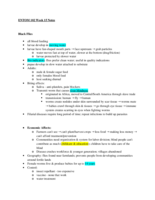 ENTOM 102 Week 15 Notes