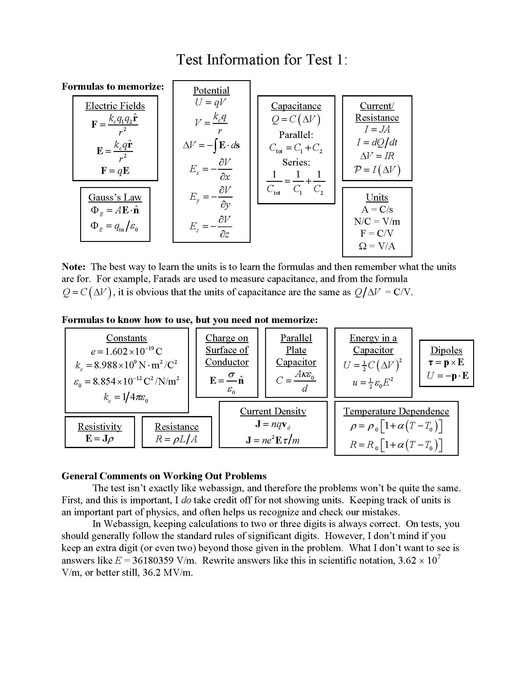 General Physics II