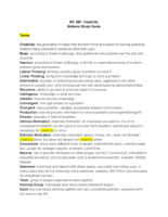 Midterm Study Guide