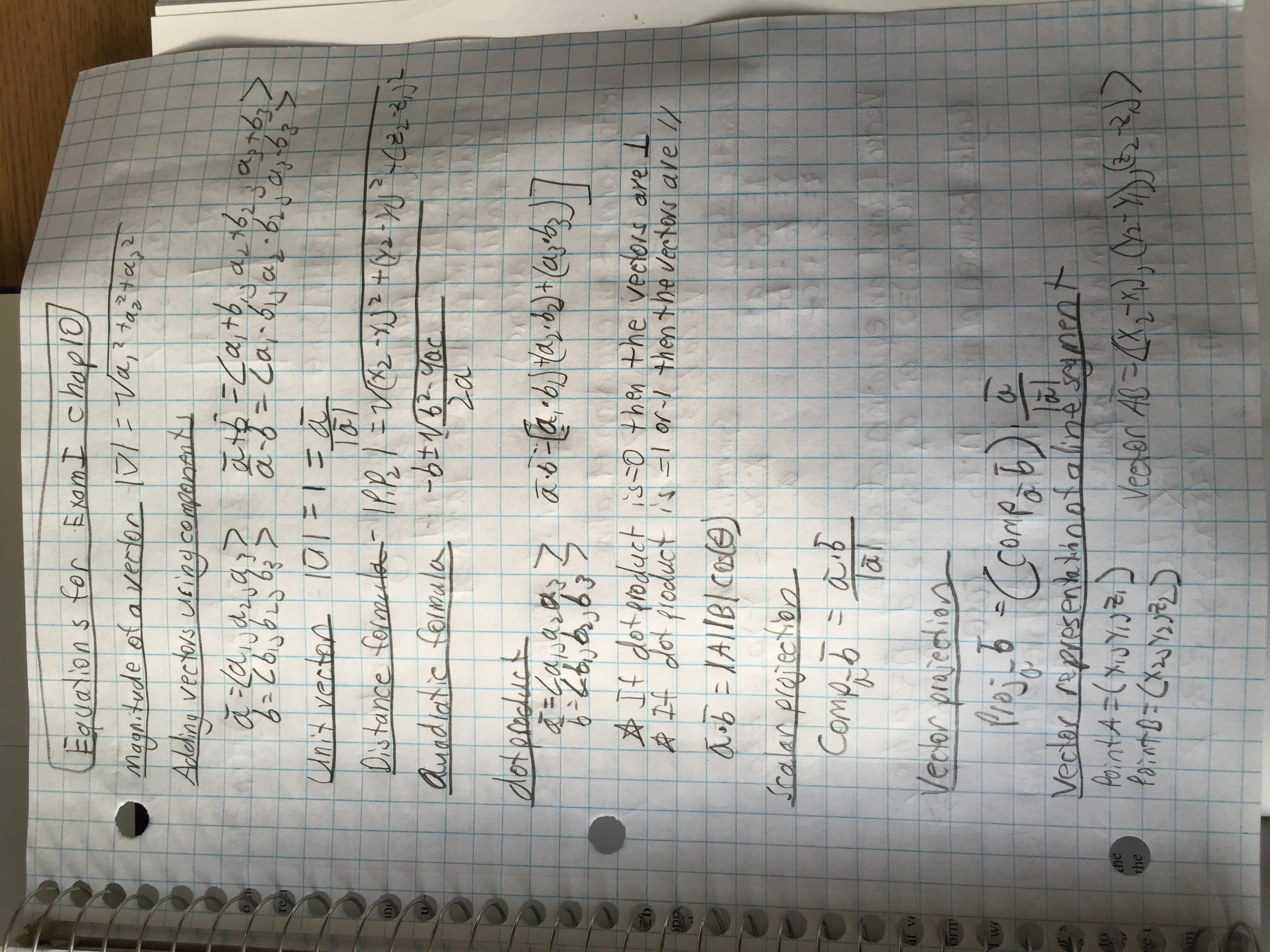 Chapter 10 test review 