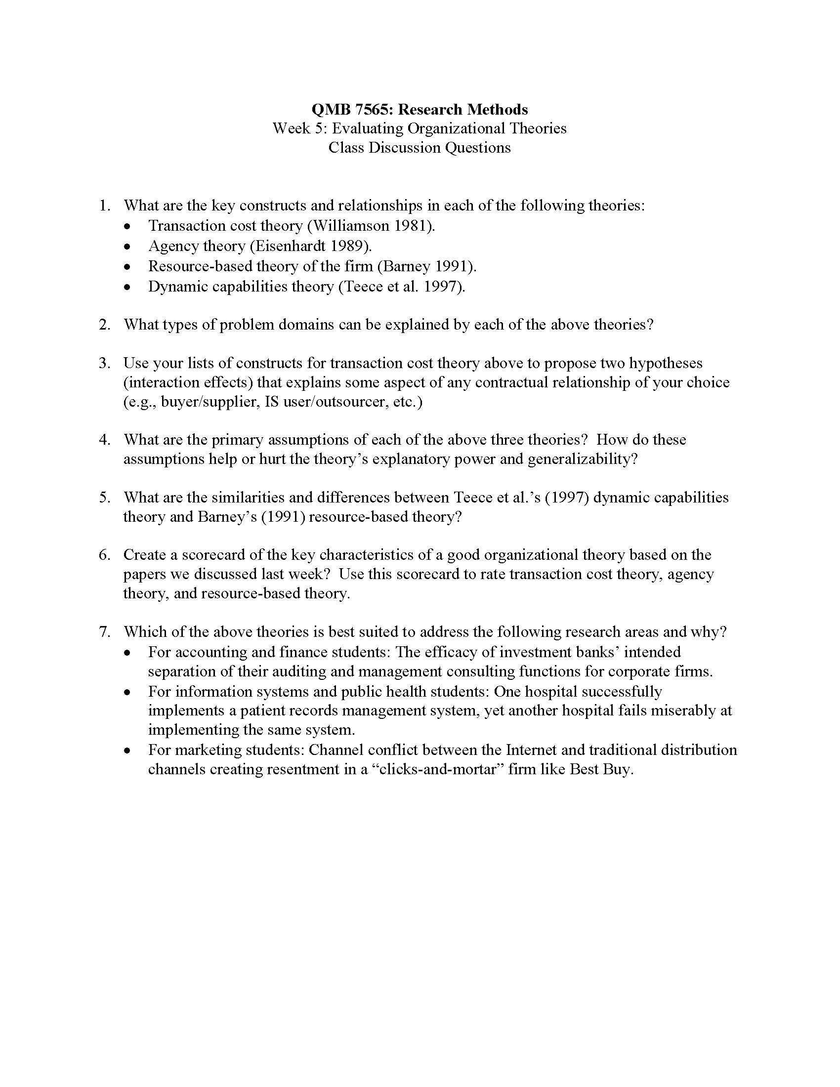 Intro to Research Methods