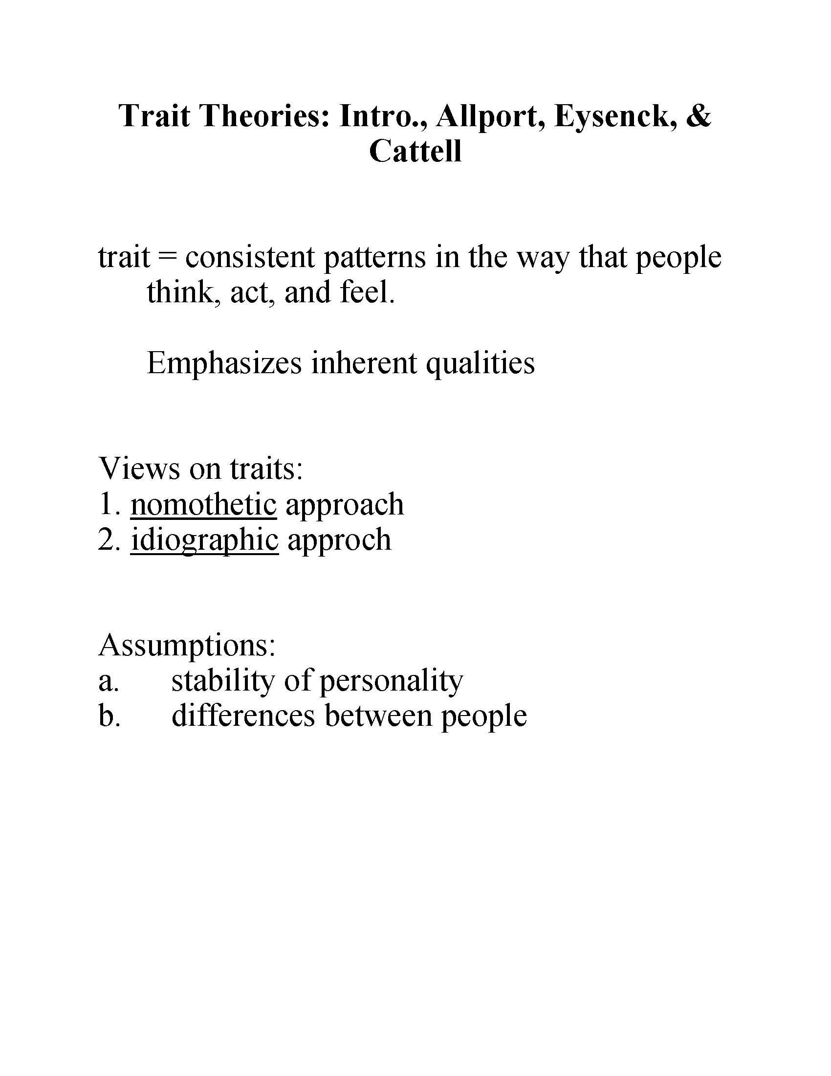 PERSONALITY AND INDIVIDUAL DIFFERENCES