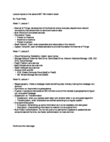 IST 195 Second Exam 11/9/2015