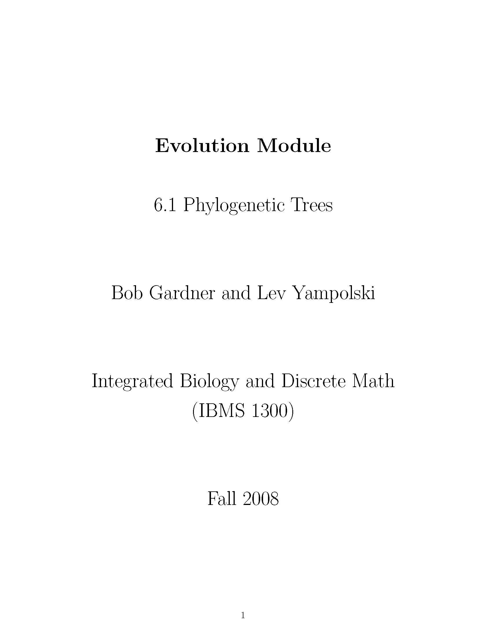 Integ Bio Discrete Math