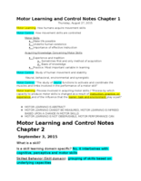 Exam 1 Study Guide