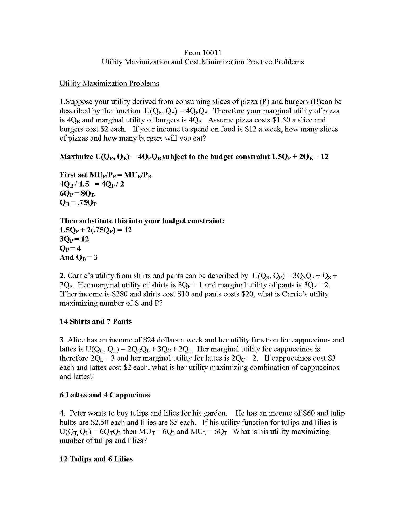 Principles of Microeconomics