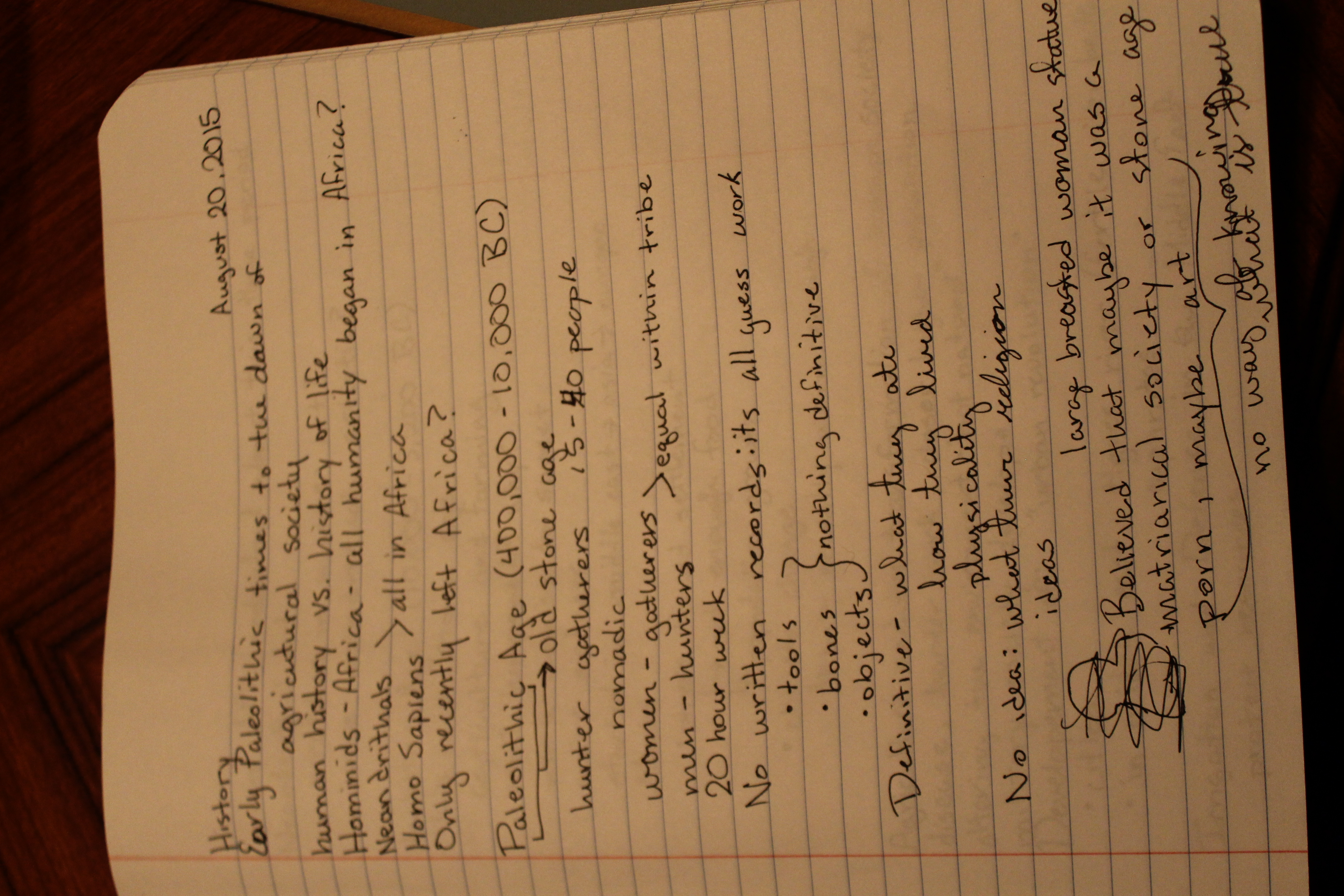 Early Paleolithic - Alexander the Great 