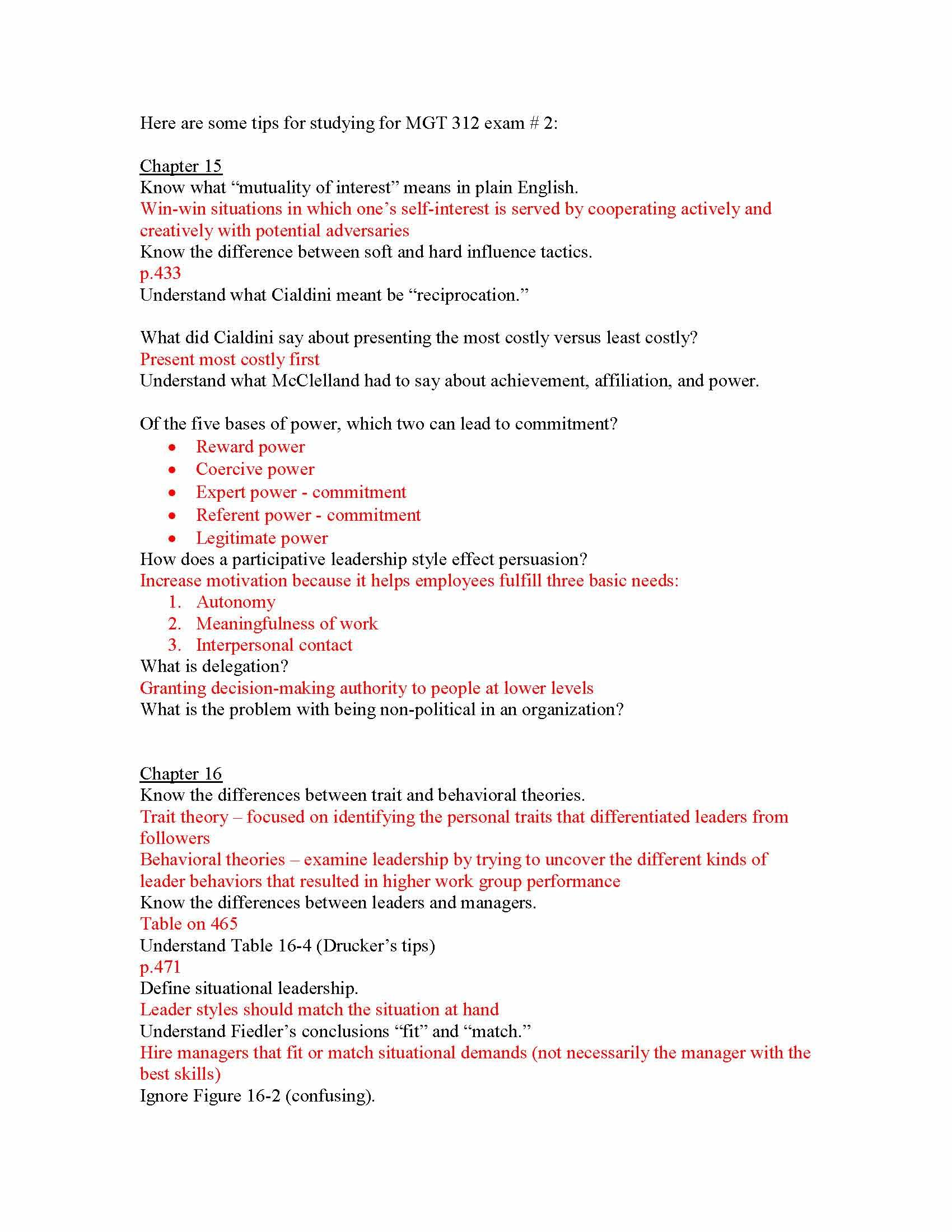 Human Behavior in Business Org