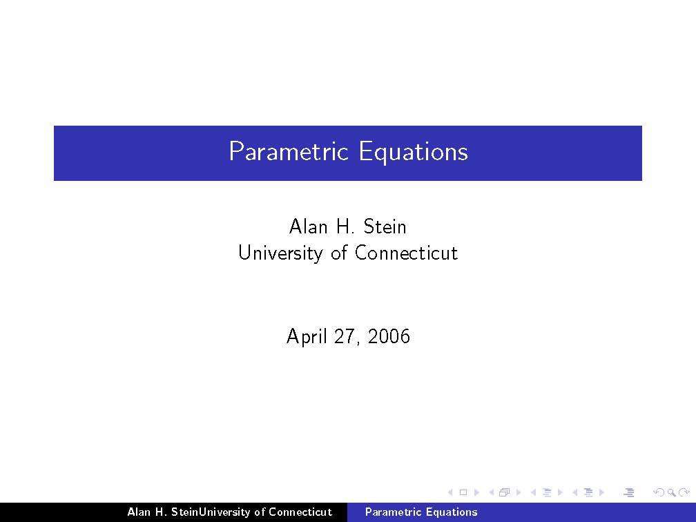 Calculus II