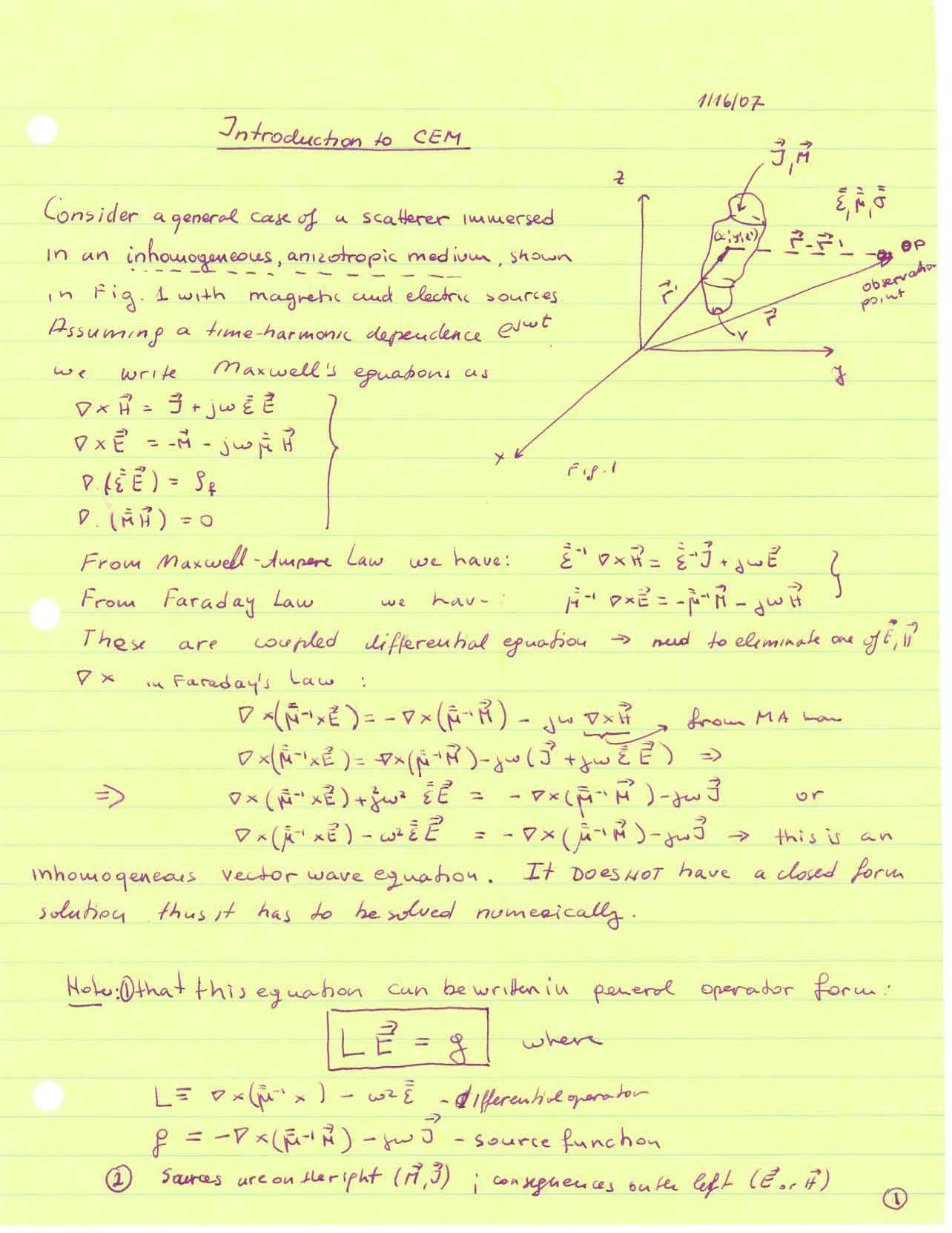 Computational Electromagnetics