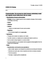 COM 212 Ch1 Notes 