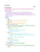 ENGL 208: Week 6 - 9/29