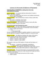Macro (EC102)_ Balance of Payments & Accounting