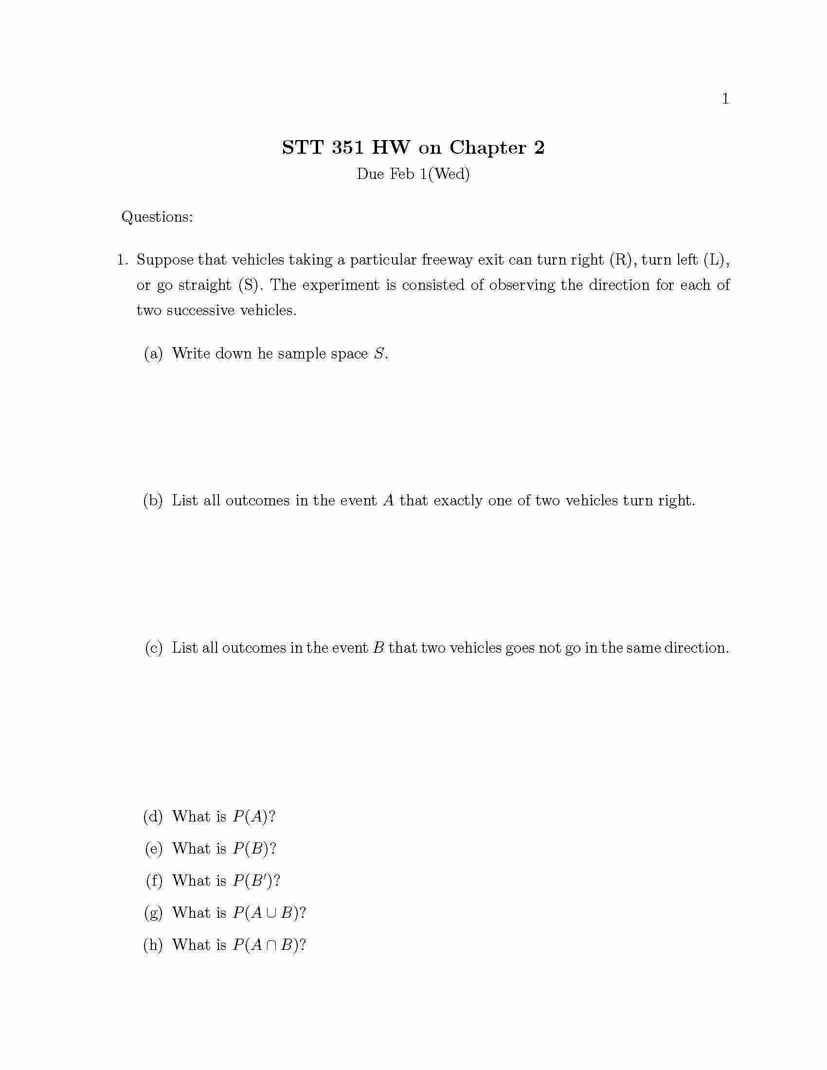 Prob & Statistics Engineering