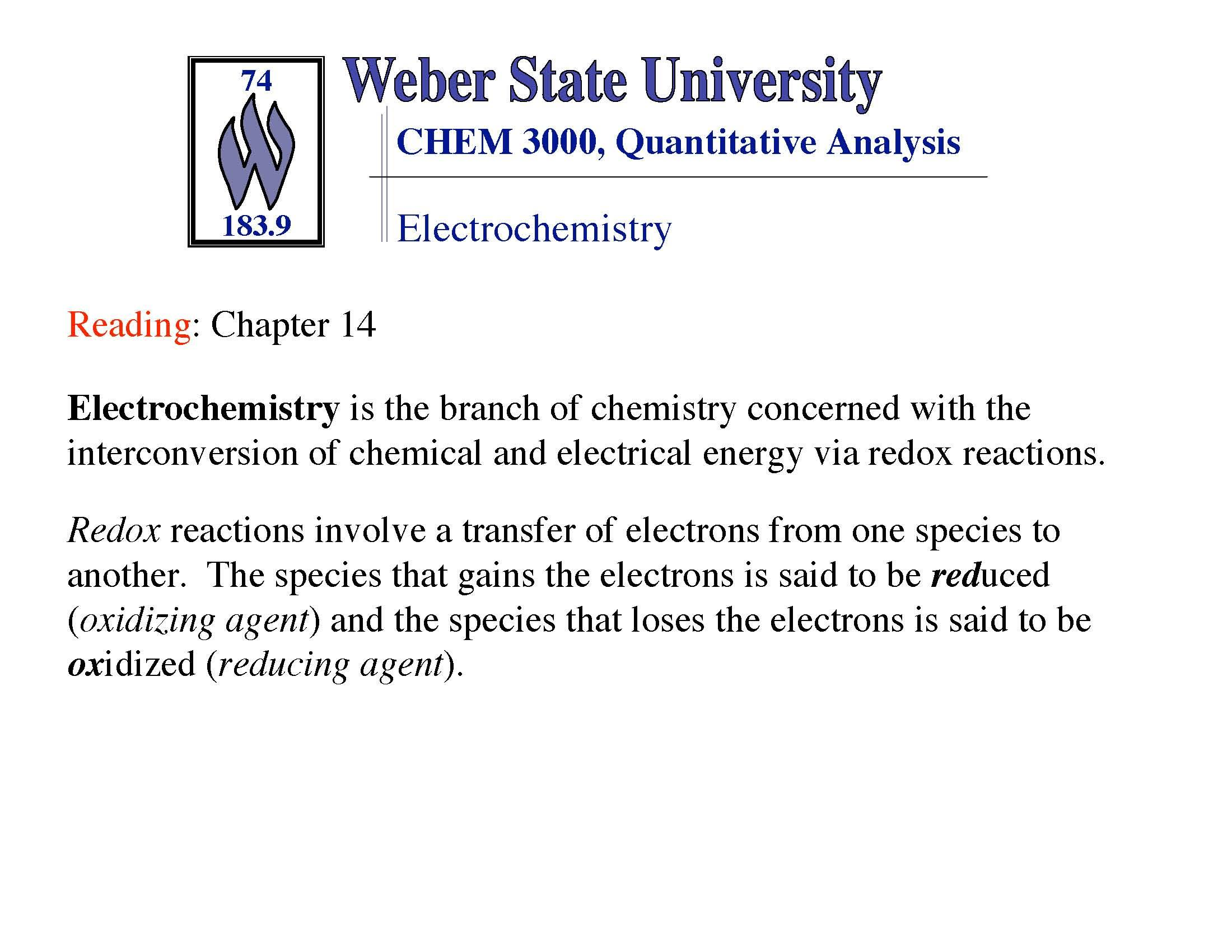 Quantitative Analysis