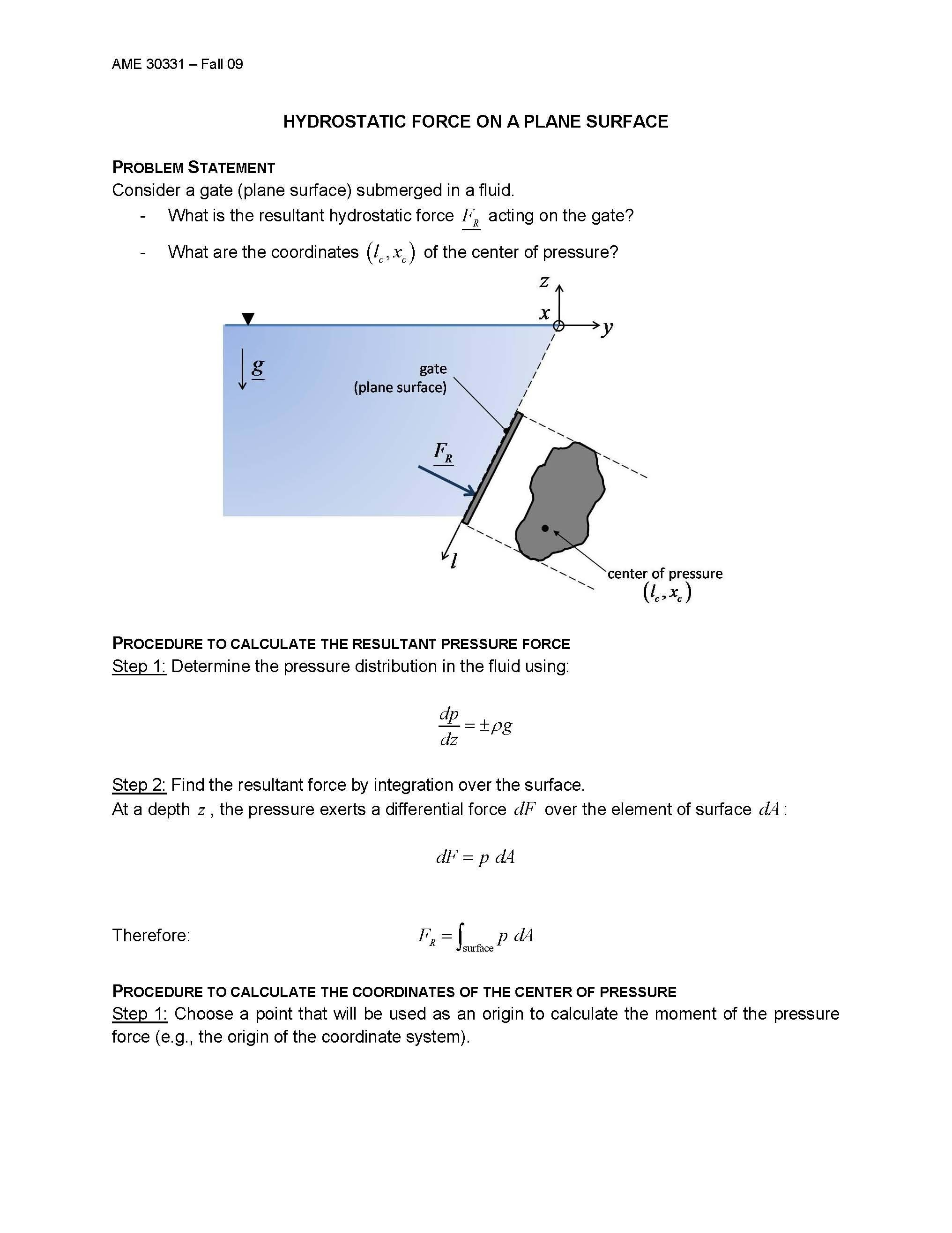 Fluid Mechanics
