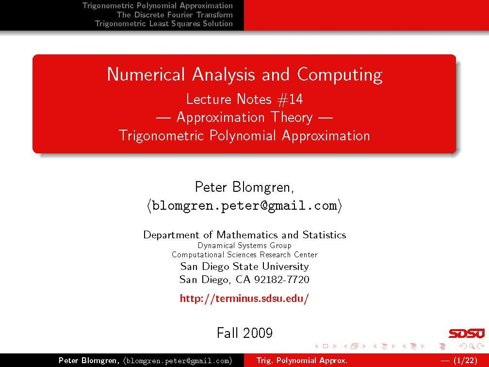 INTRONUMANALYS&COMPUT
