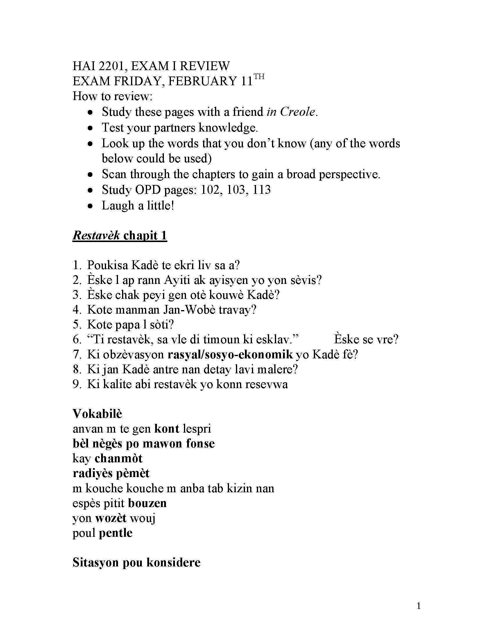 Inter Haitian Creo 2