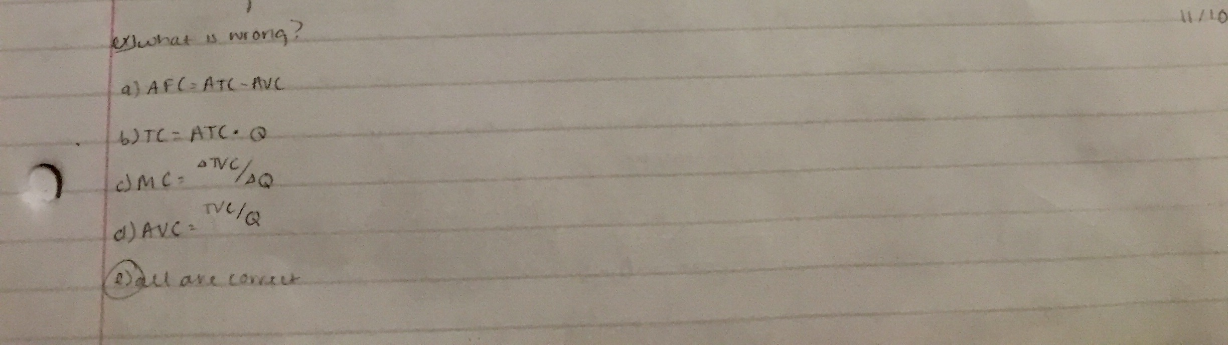 Week 12 Lecture Notes- Microeconomics