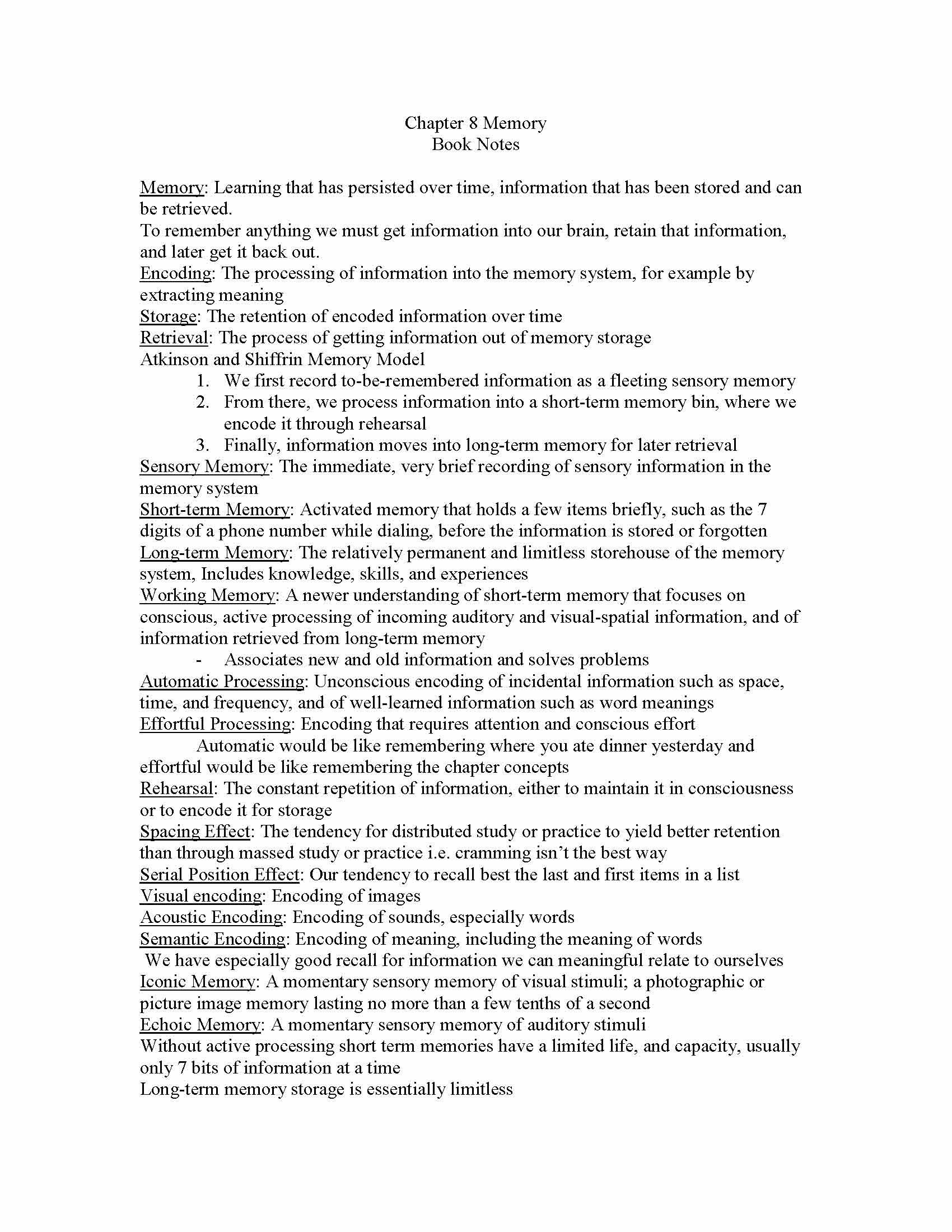 GENERAL PSYCHOLOGY