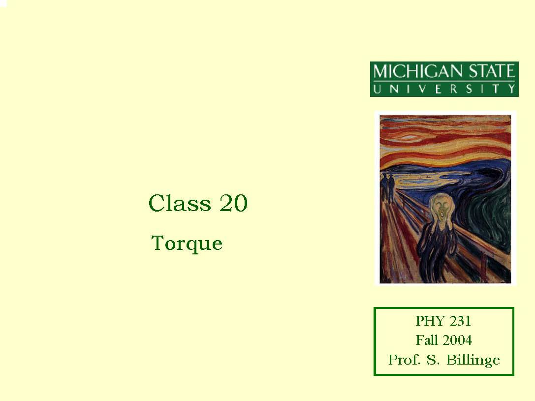 Introductory Physics I