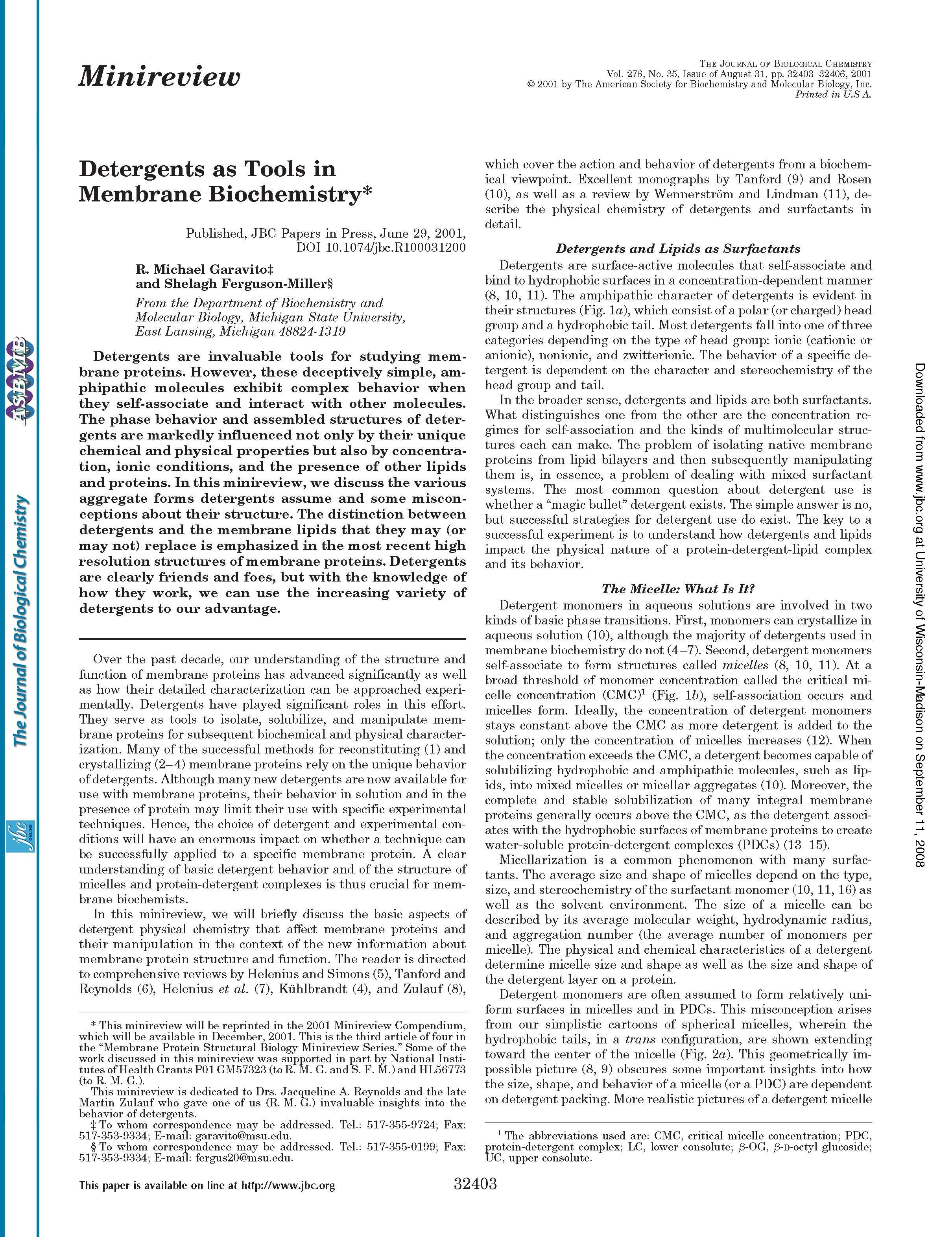 Methods in Biochemistry