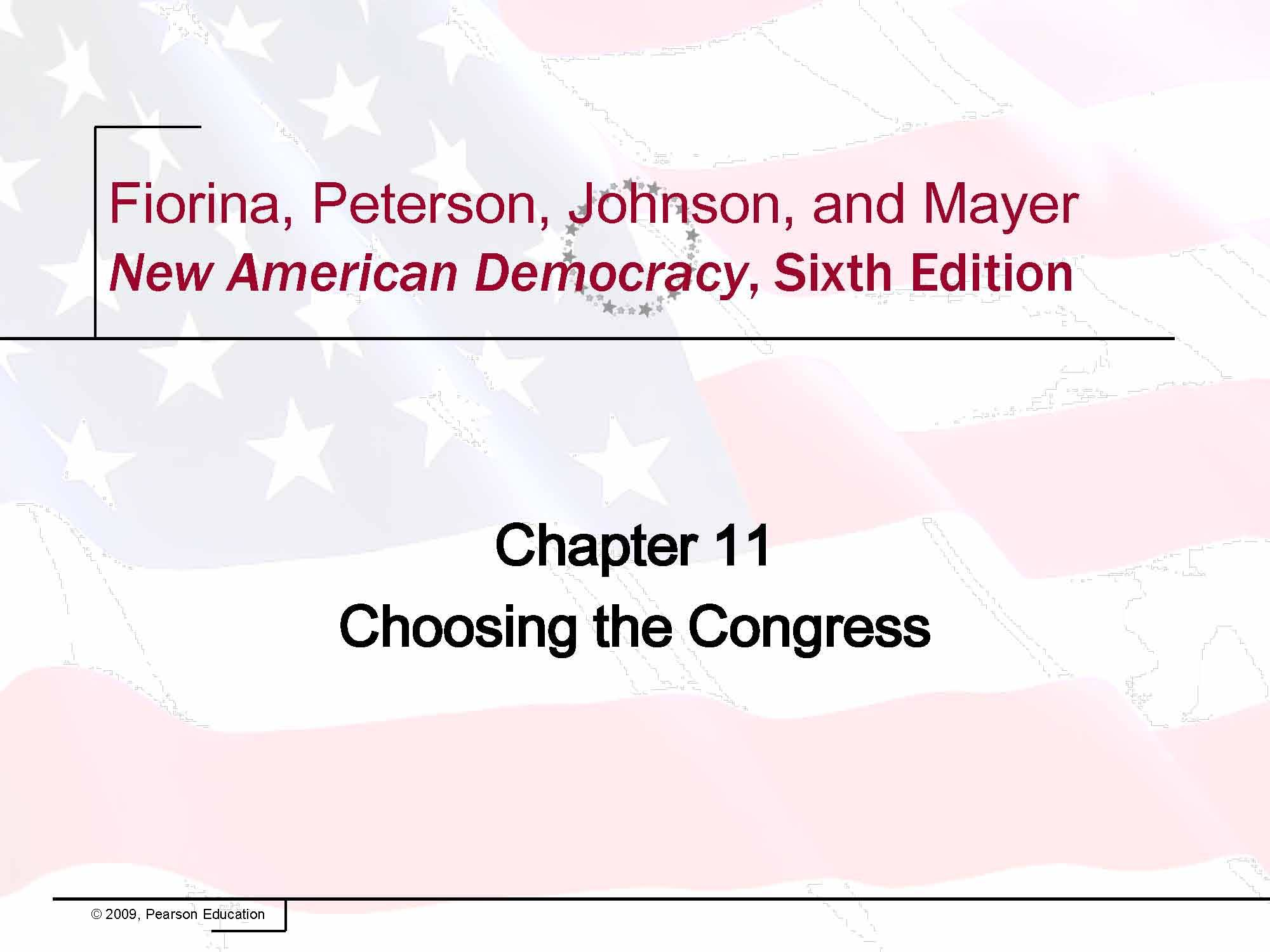 American Government Process and Policies