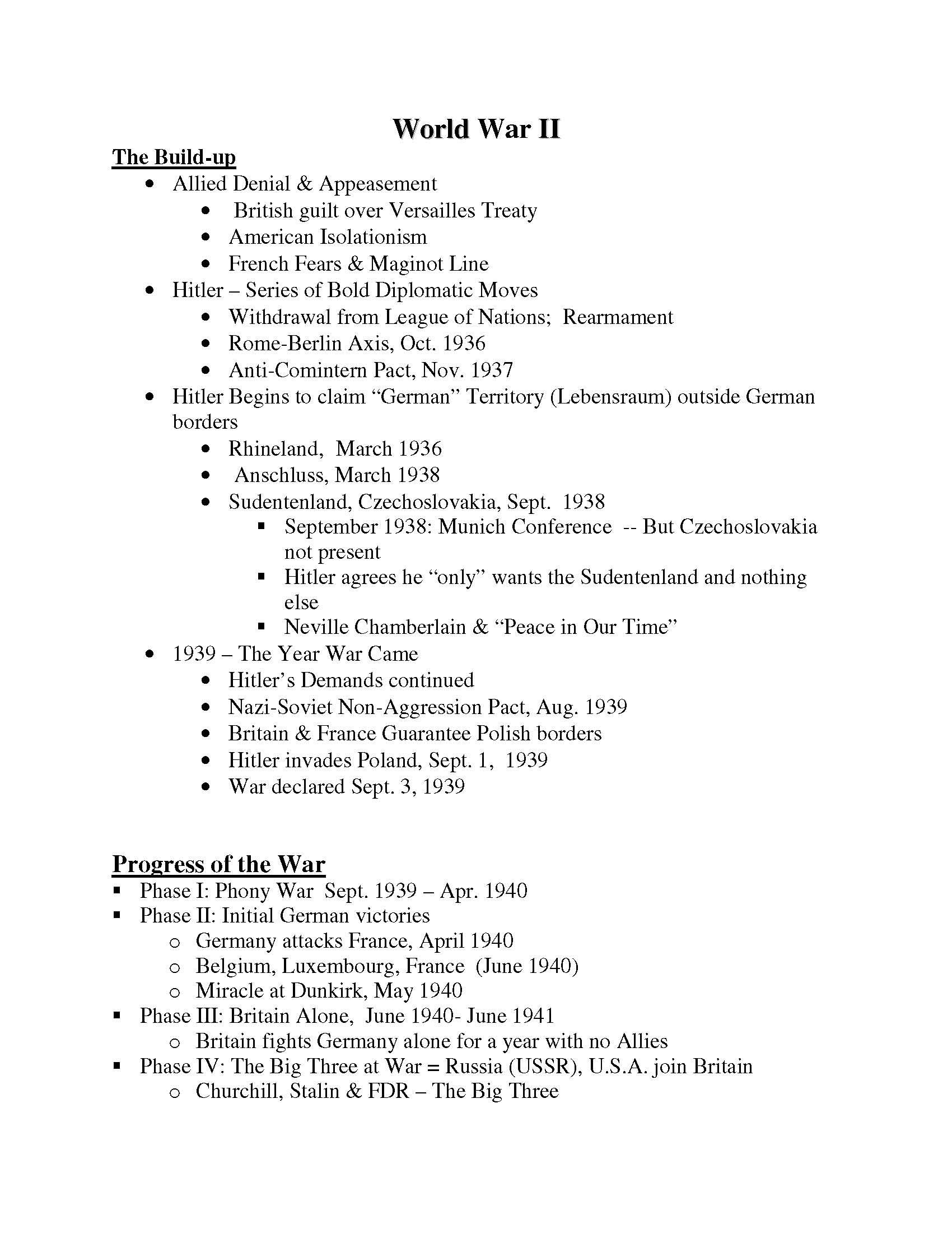 Western Civ Since 1500