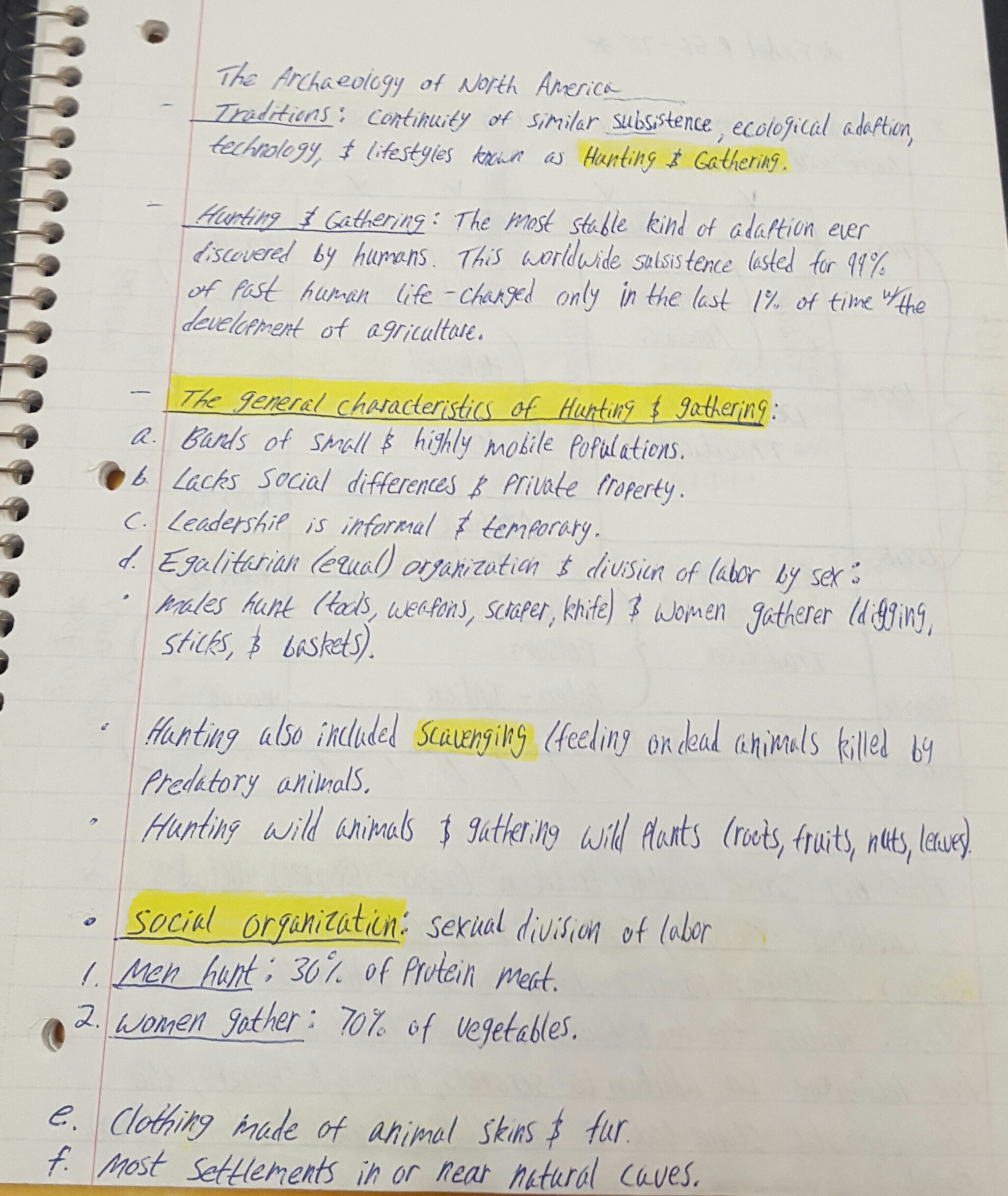 Week 4 Detailed Notes - Anthropology 175