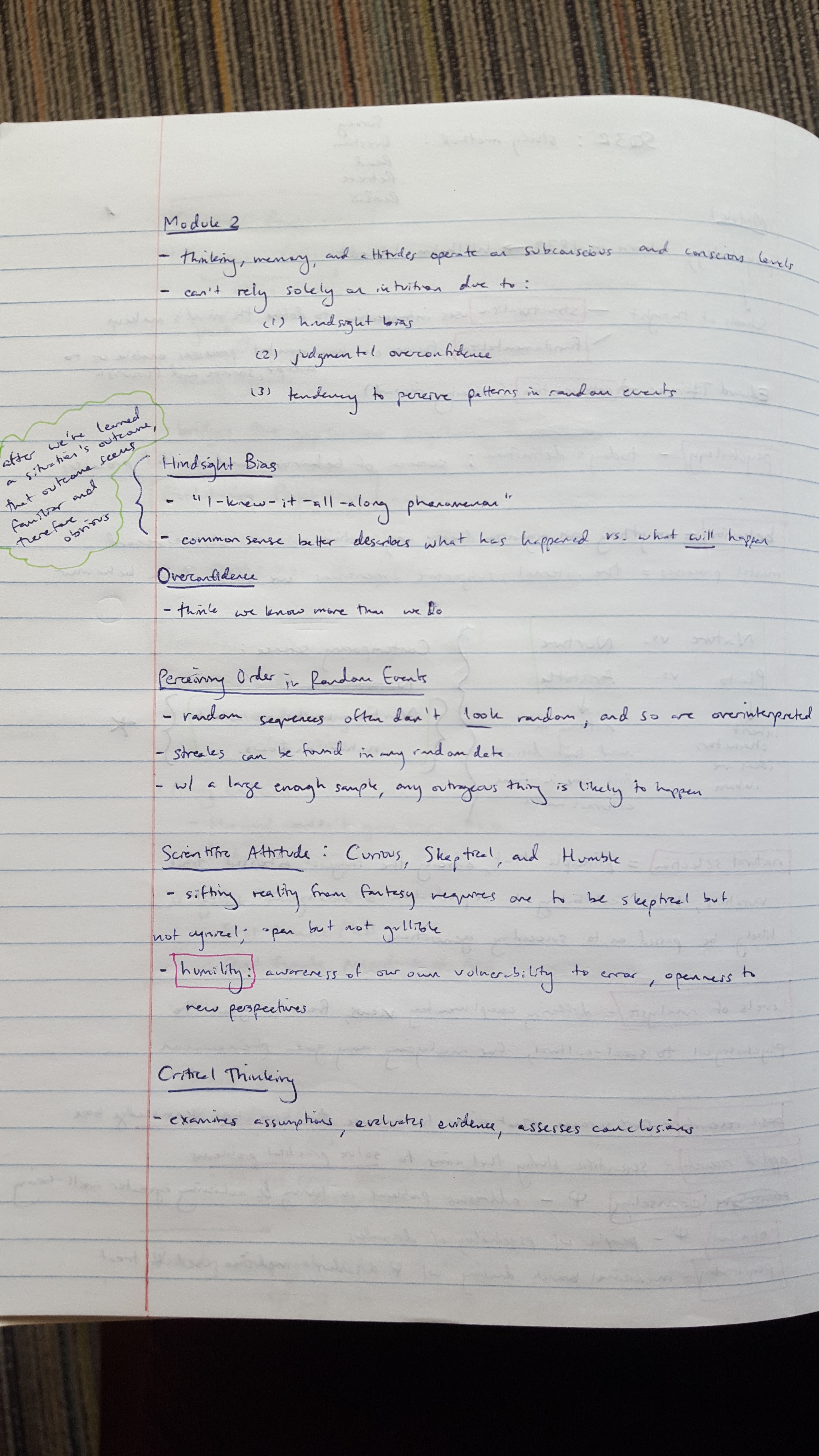Module 1 & 2 Notes