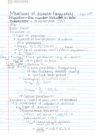 Measures of Disease Frequency
