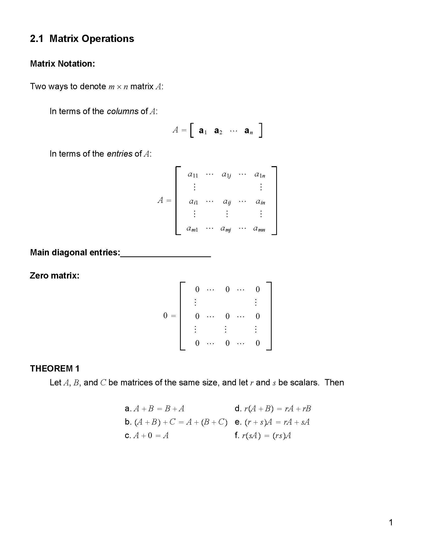 Applied Linear Algebra