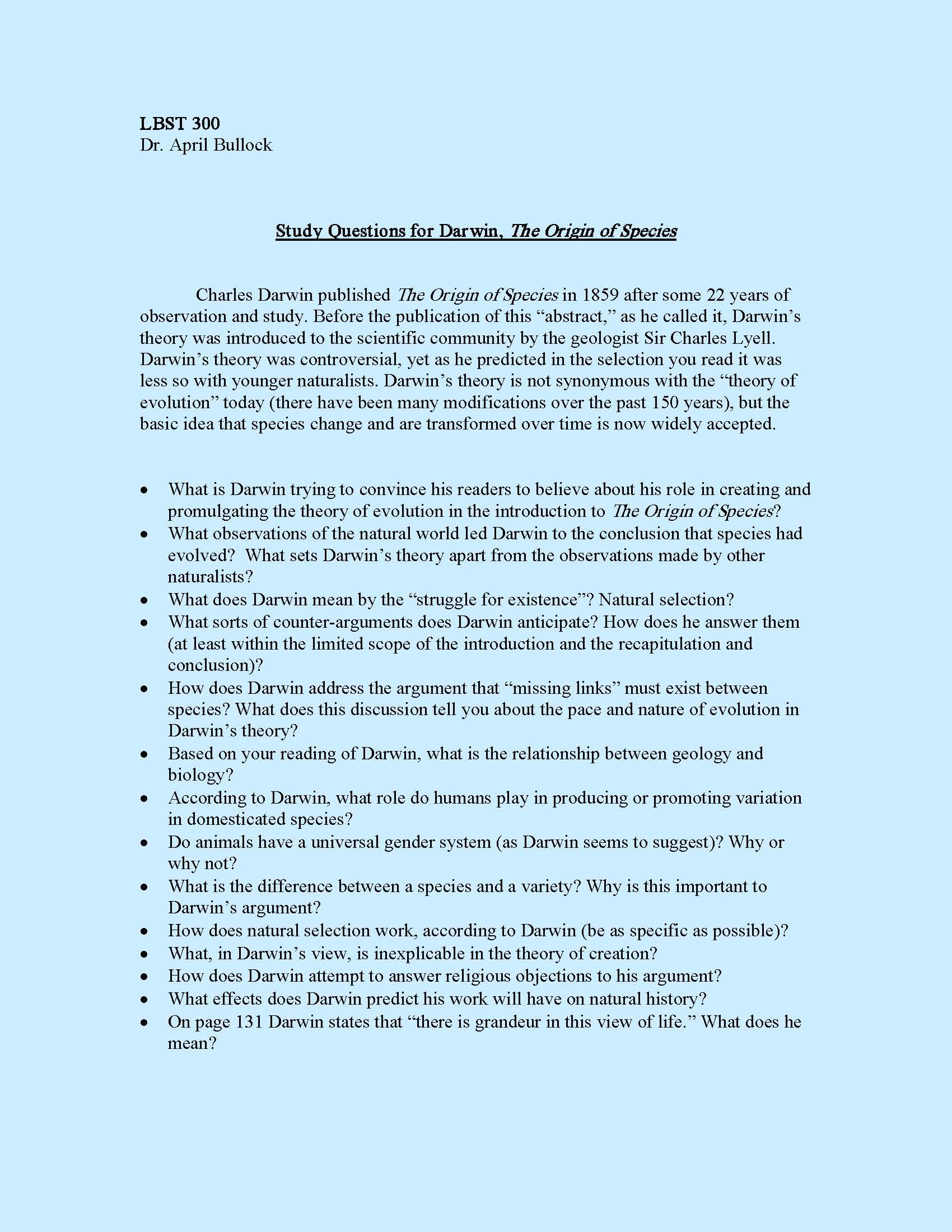 Introduction to Liberal Studies