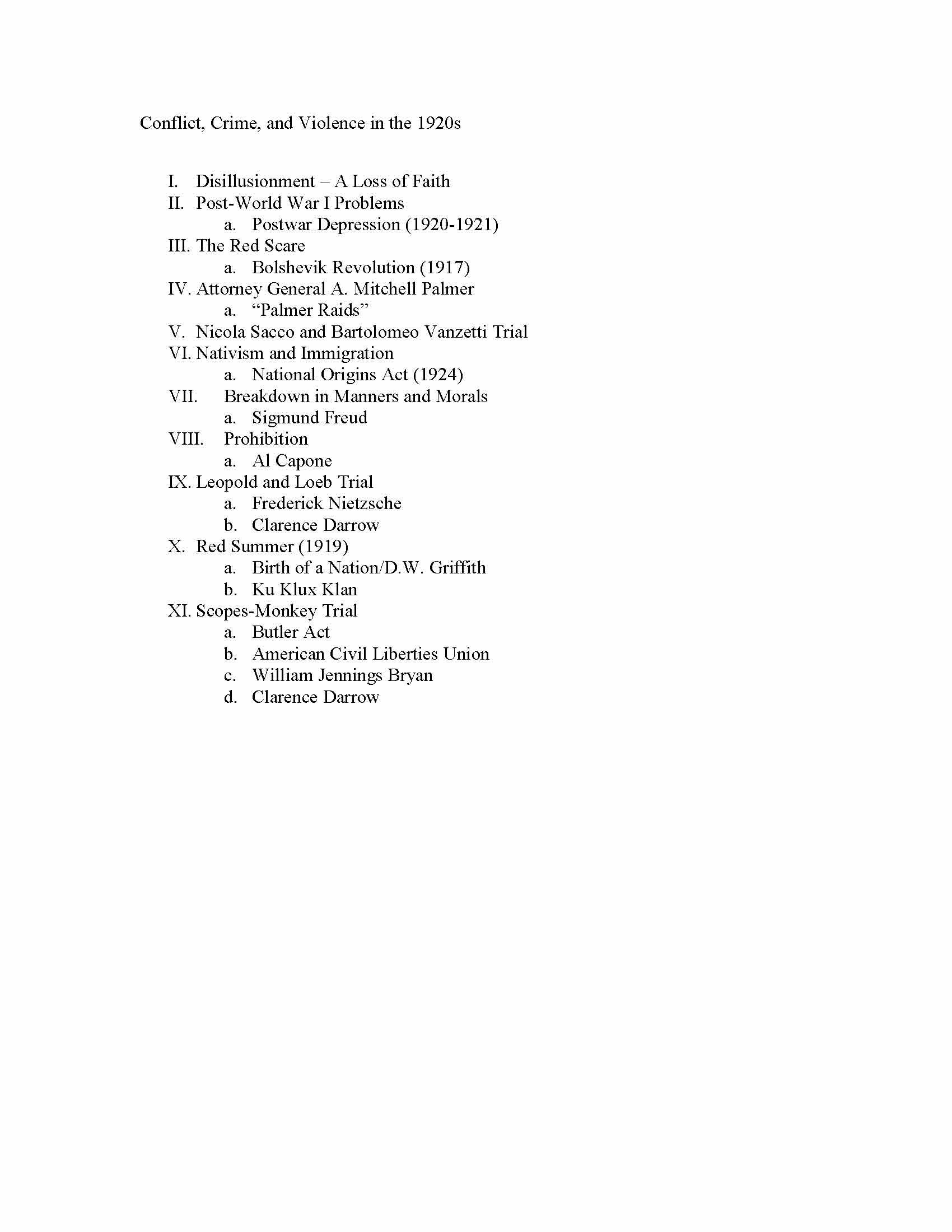 Survey of United States History II