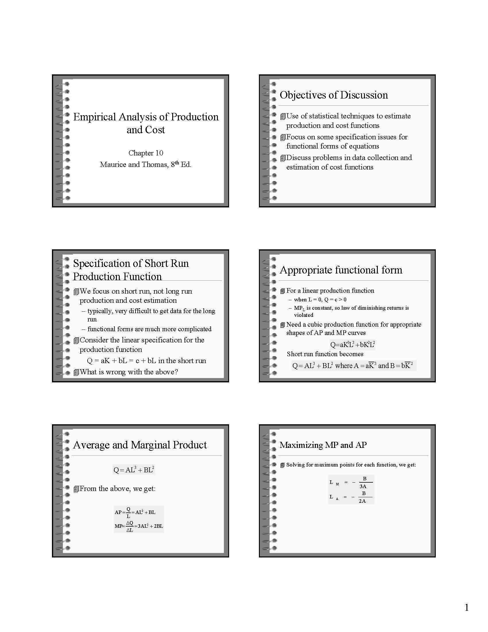 Economic Analysis of the Firm