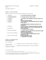 MATH 246-Exam 1 Study Guide