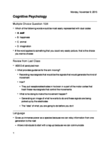 Week 11 (Imagery, Language)