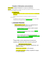 Chapter 5 Notes 