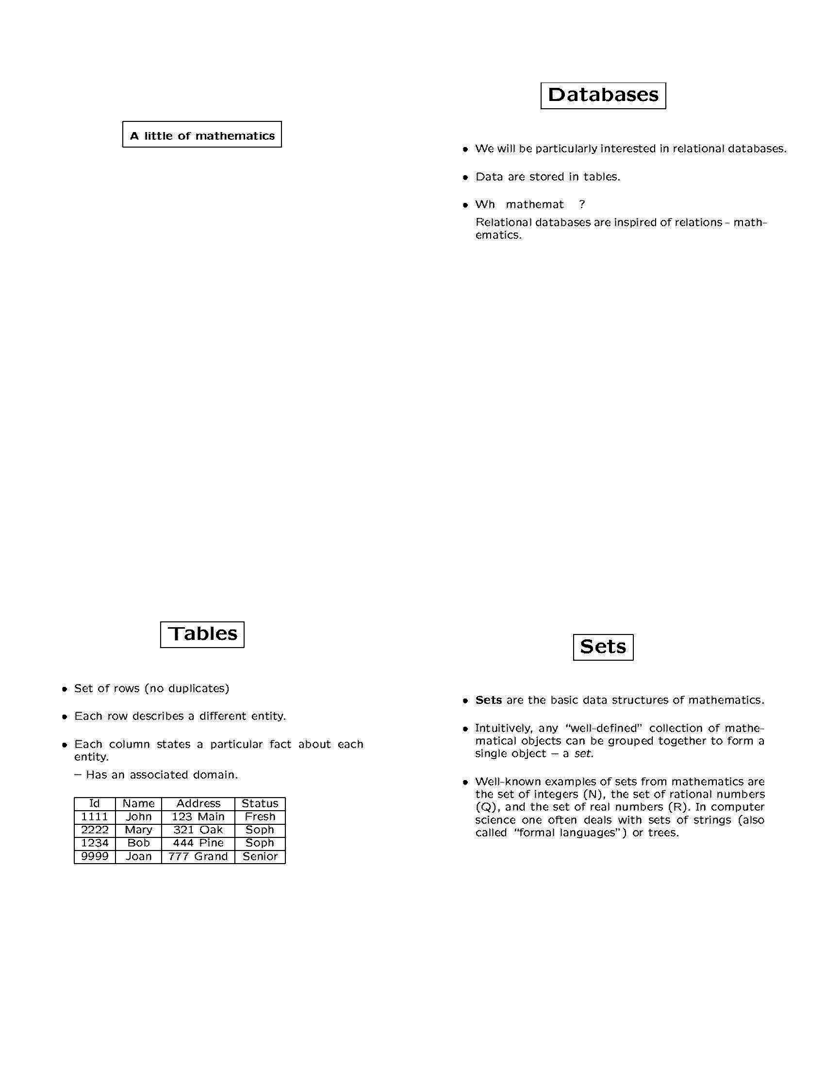Database Management Systems