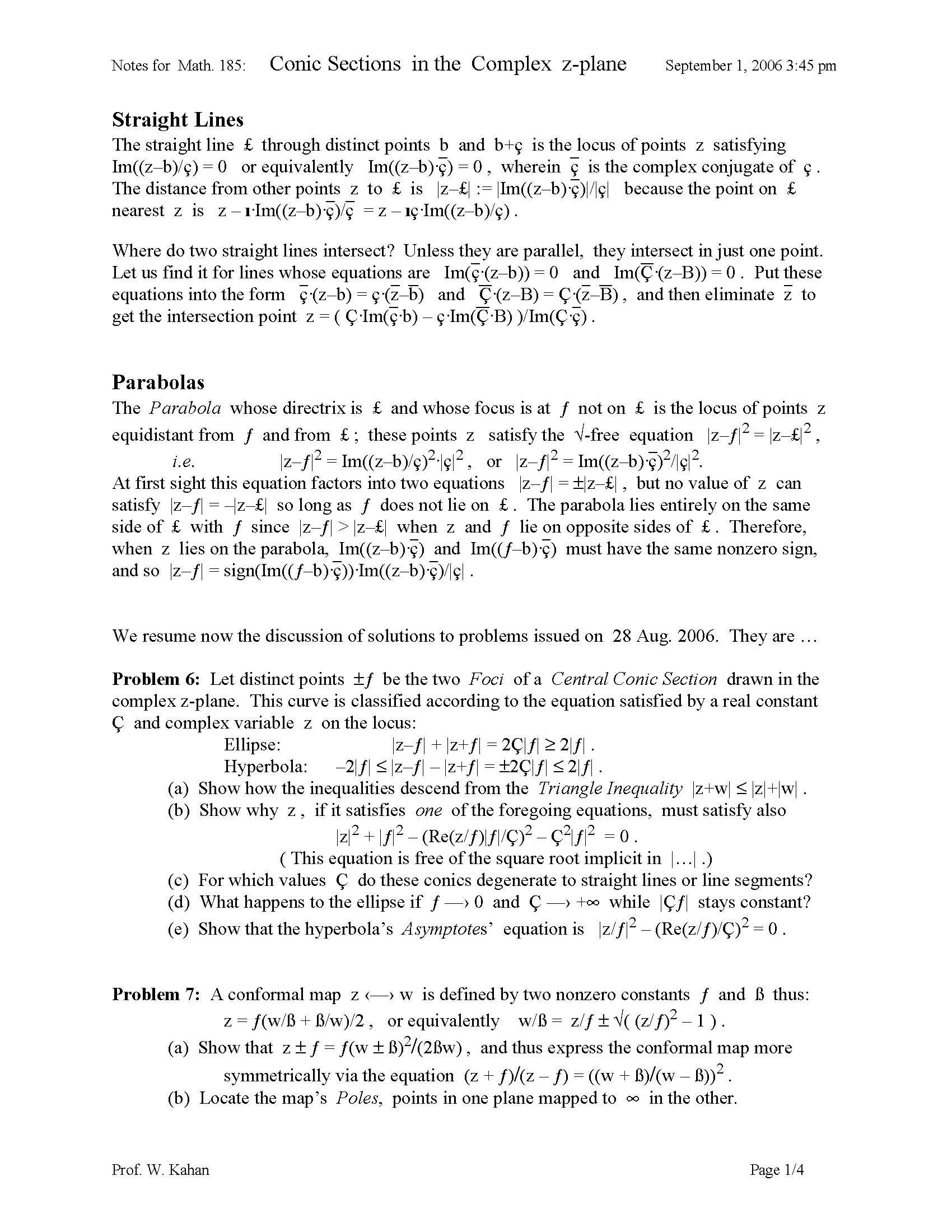 Introduction to Complex Analysis