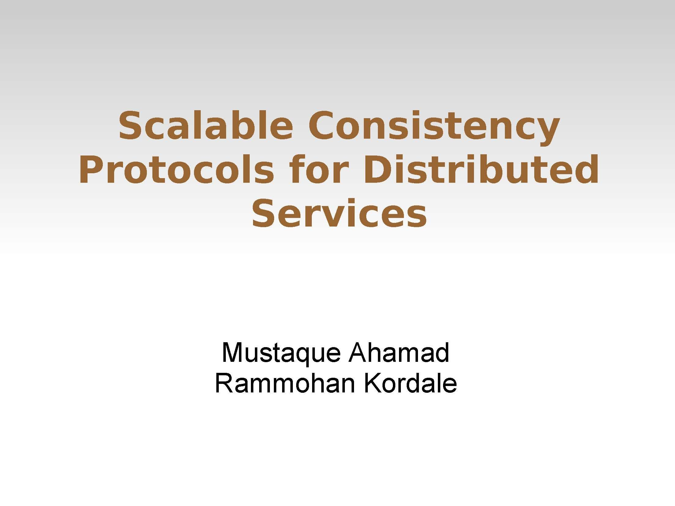 Distributed Computing