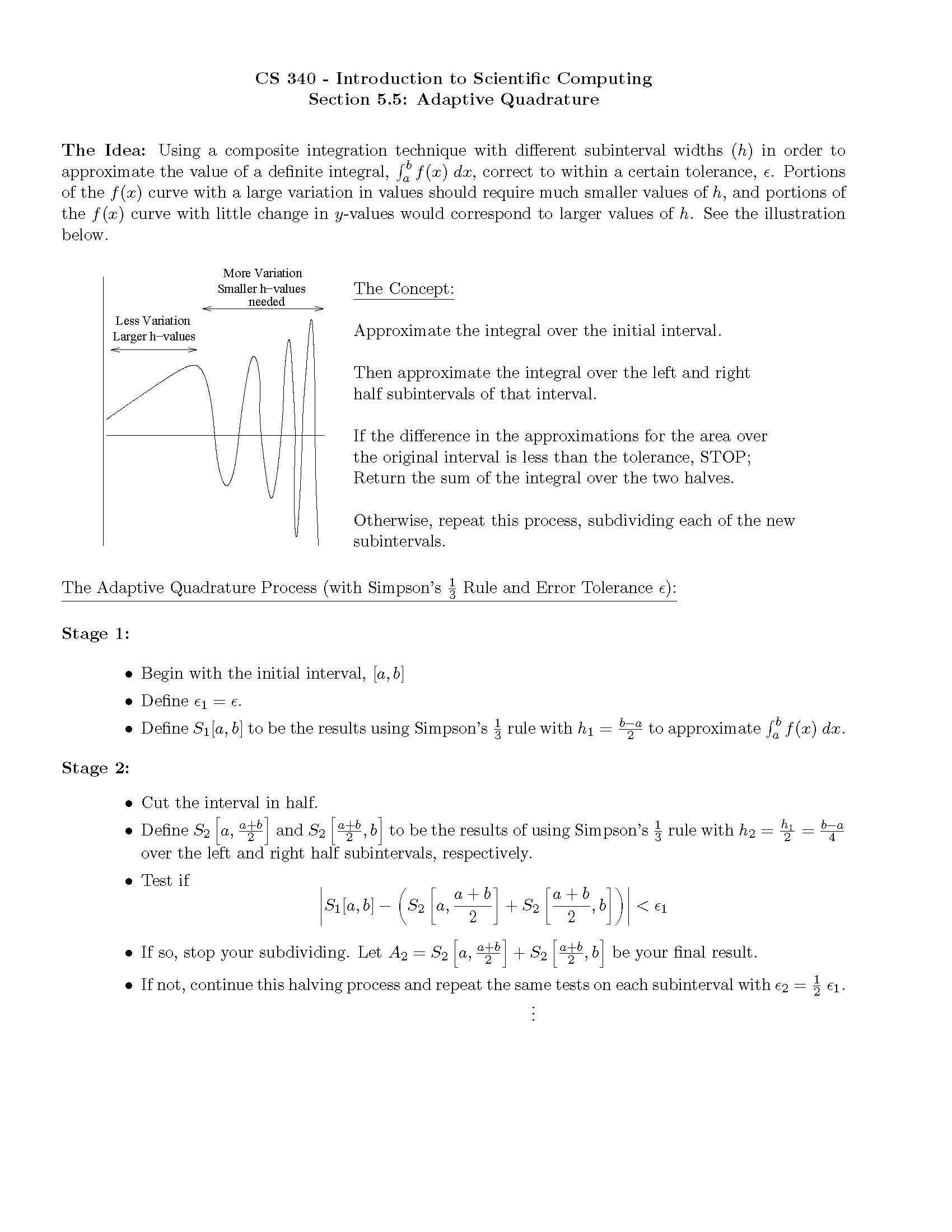 Intro Scientific Comp