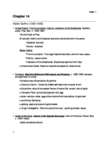 Chapter 14 Notes