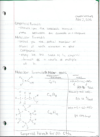 Chem 105 Notes November 2-5