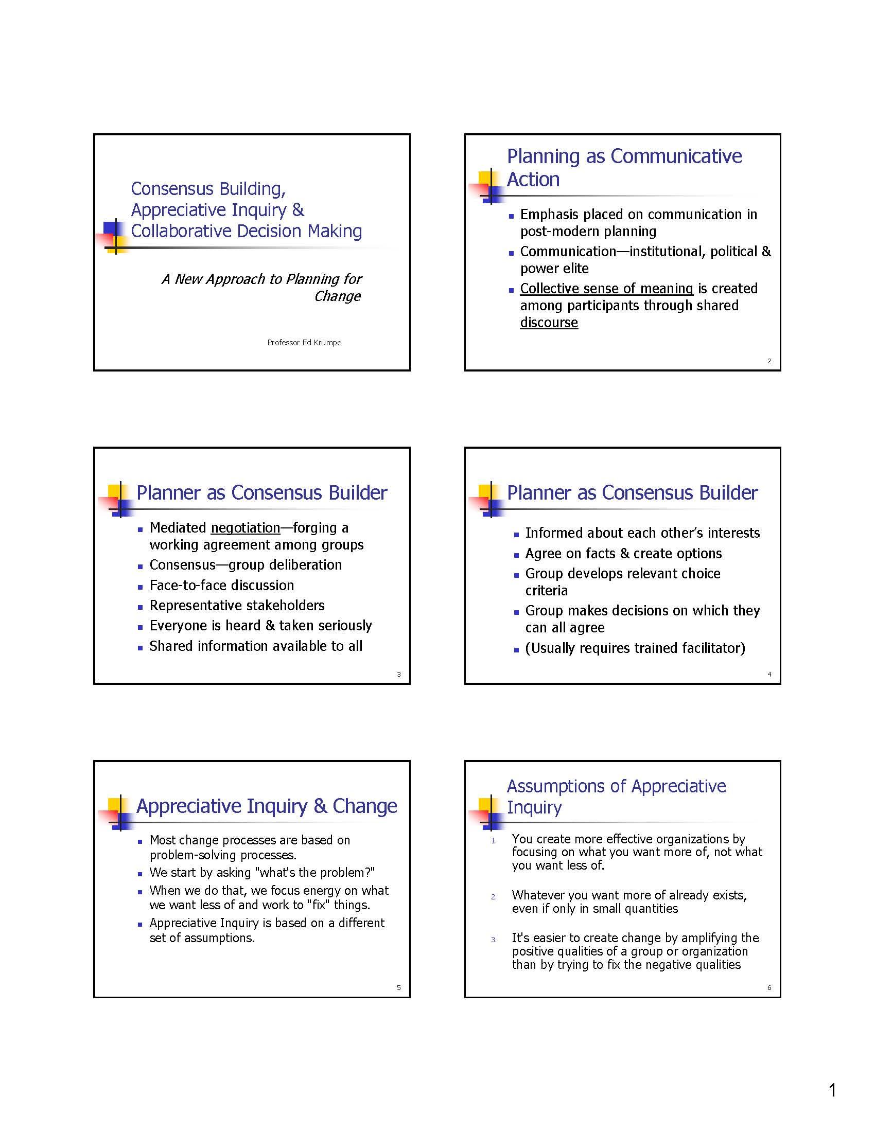 Conservation Management and Planning II