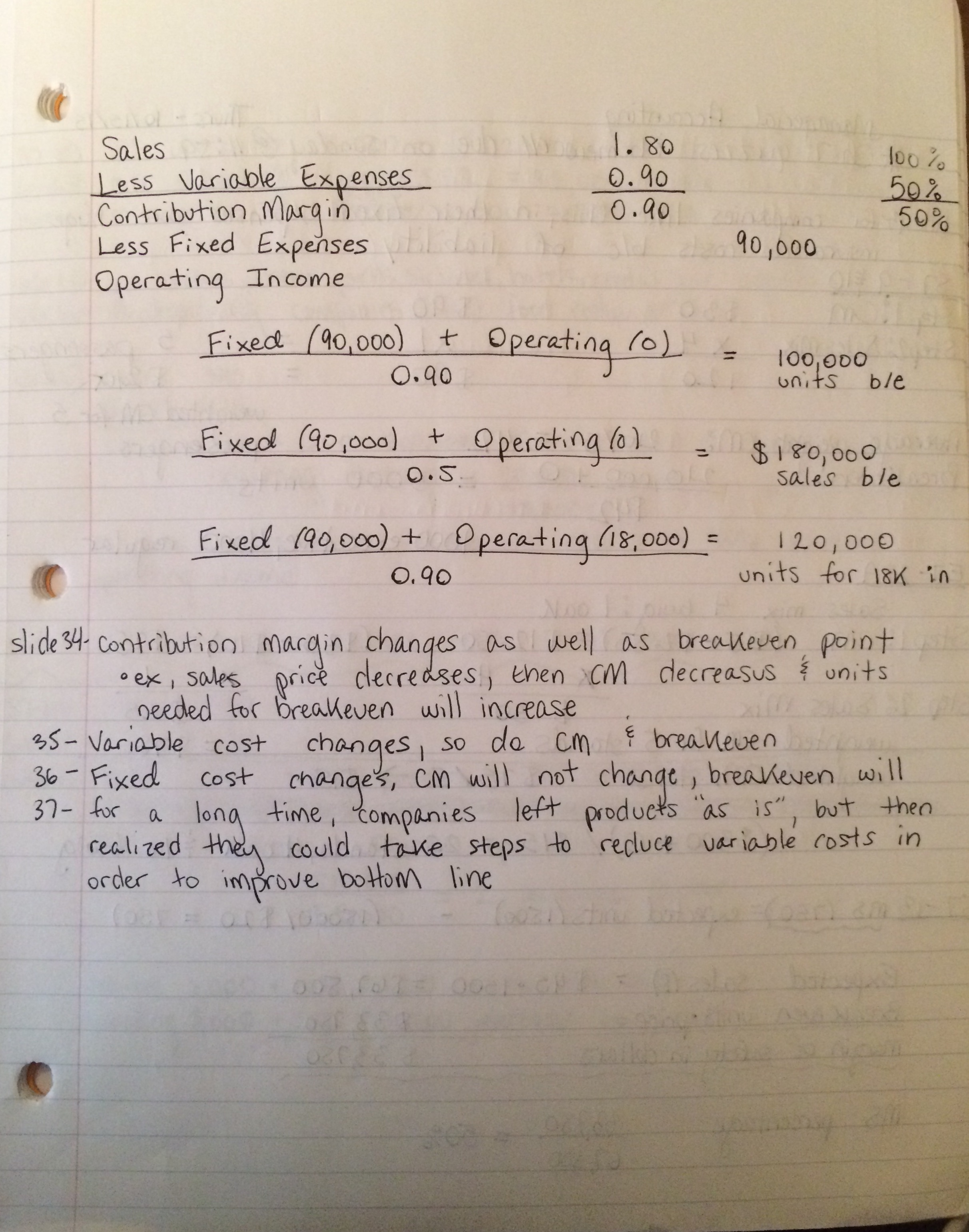 Notes: Intro to Managerial Accounting 23021-001 John Rose