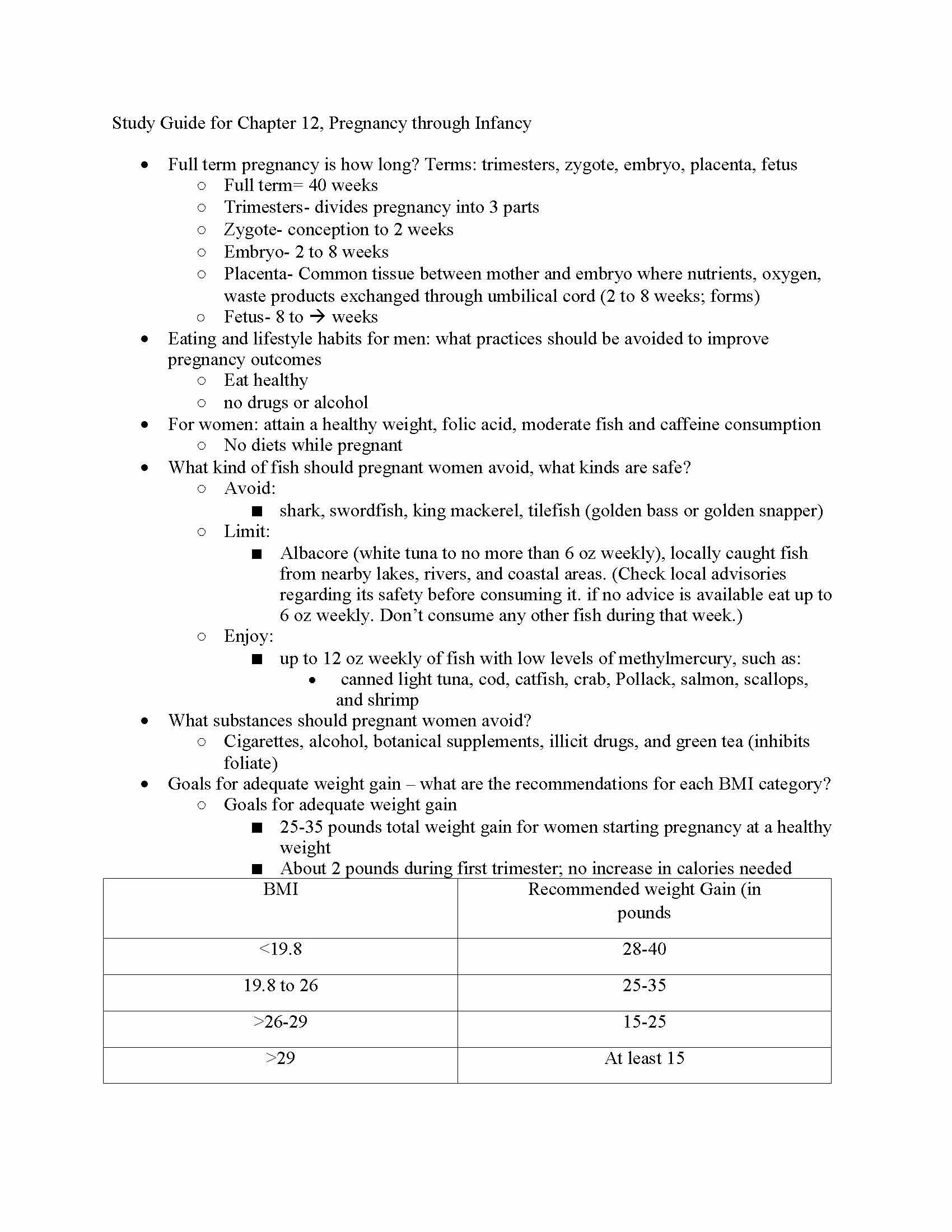 Introduction to Nutrition