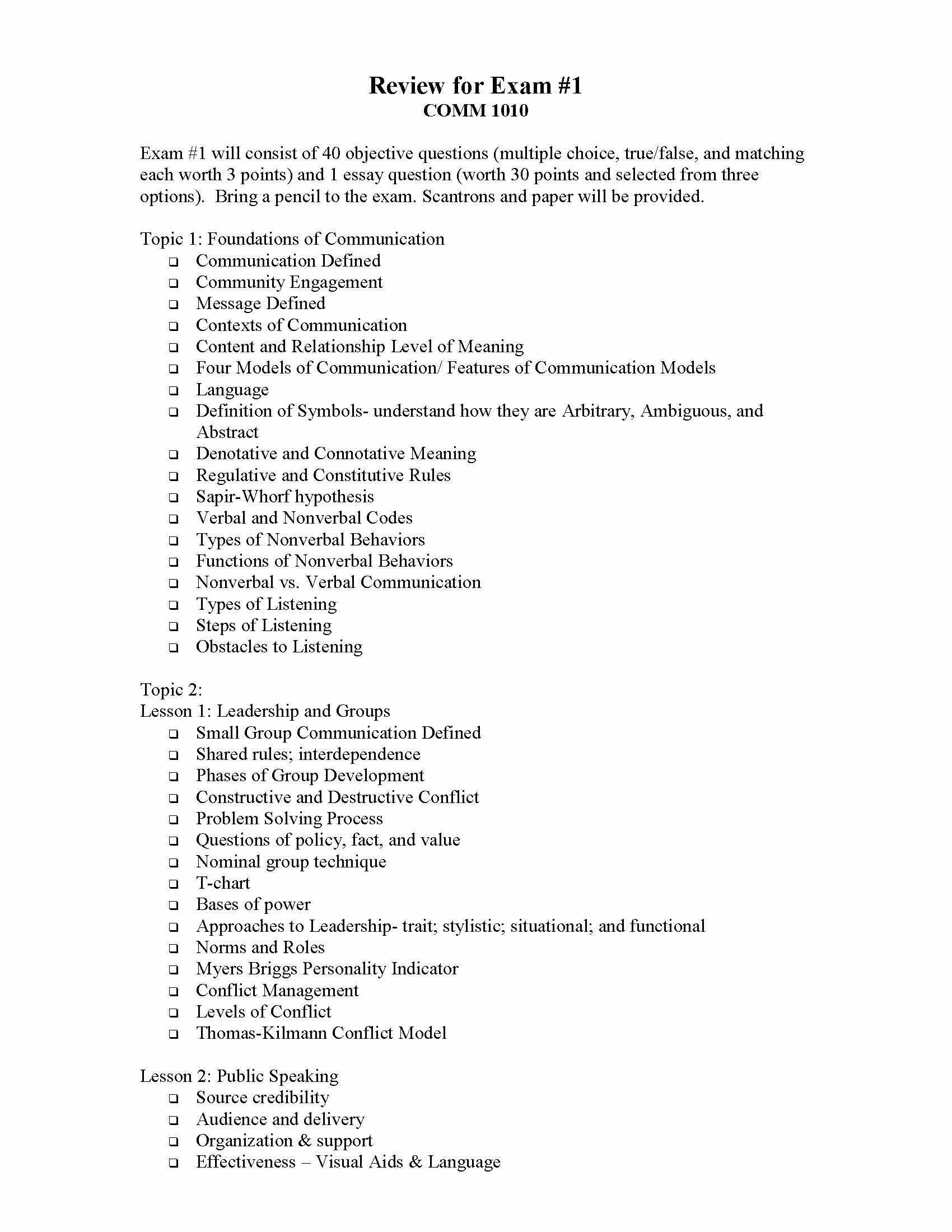 Introduction to Communication
