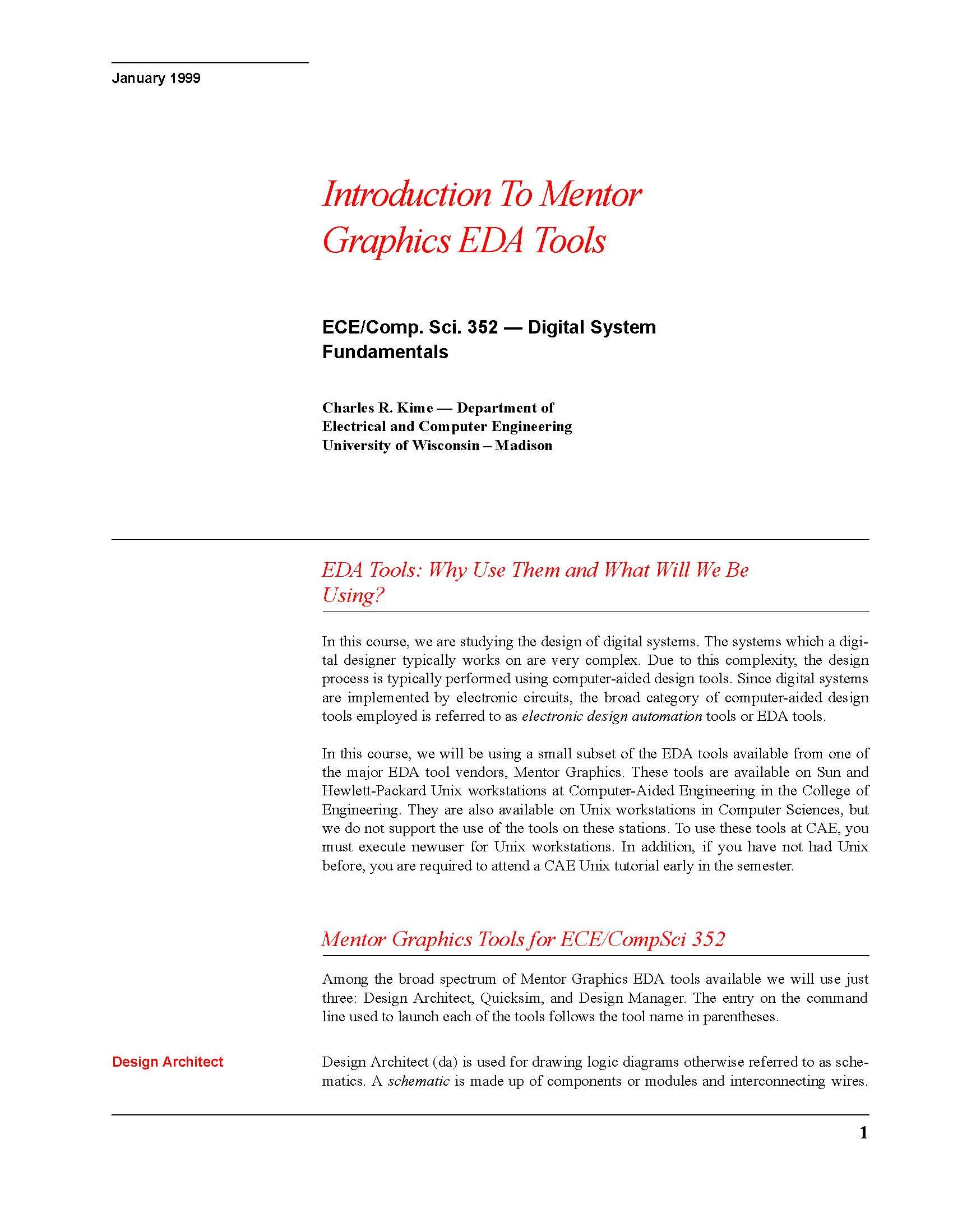 Digital System Fundamentals