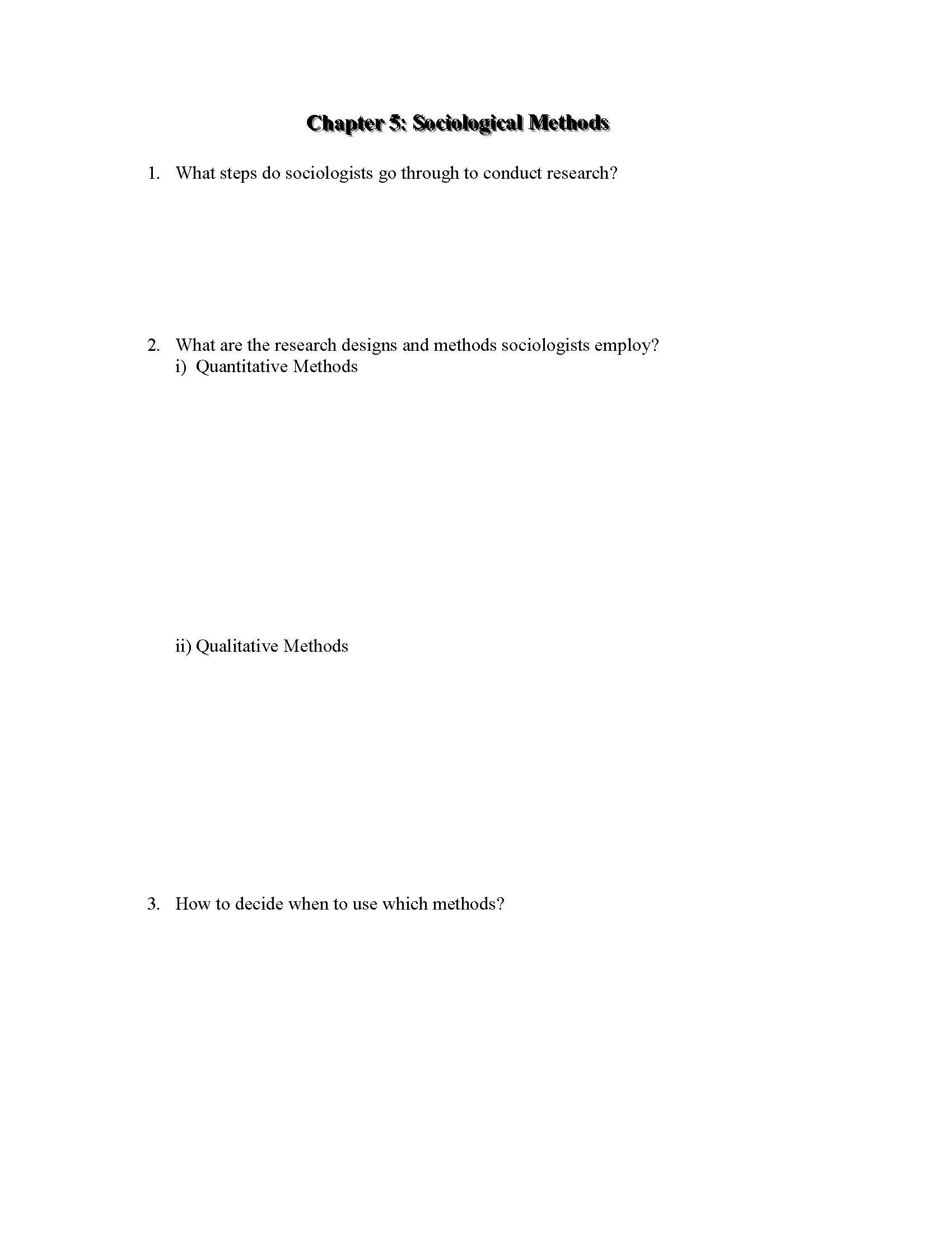 Introductory Sociology